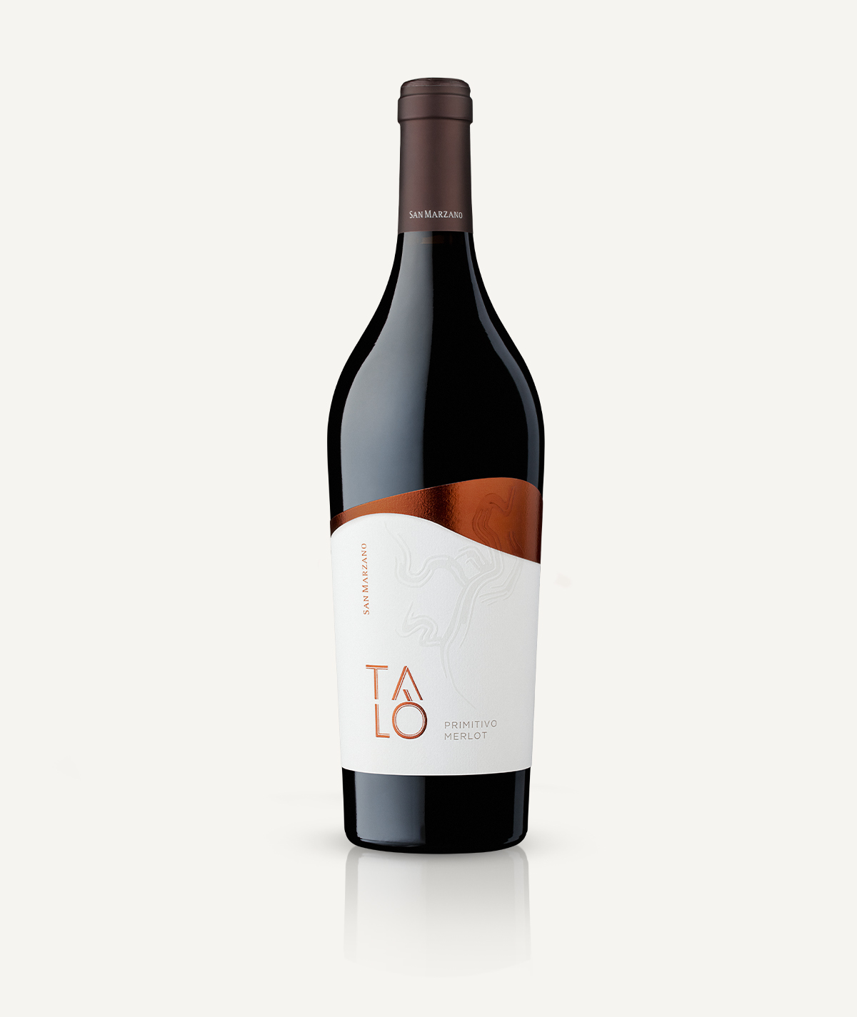 san-marzano-tal-primitivo-merlot-salento-igp-vin-rouge-coffret-6-bouteilles image 1