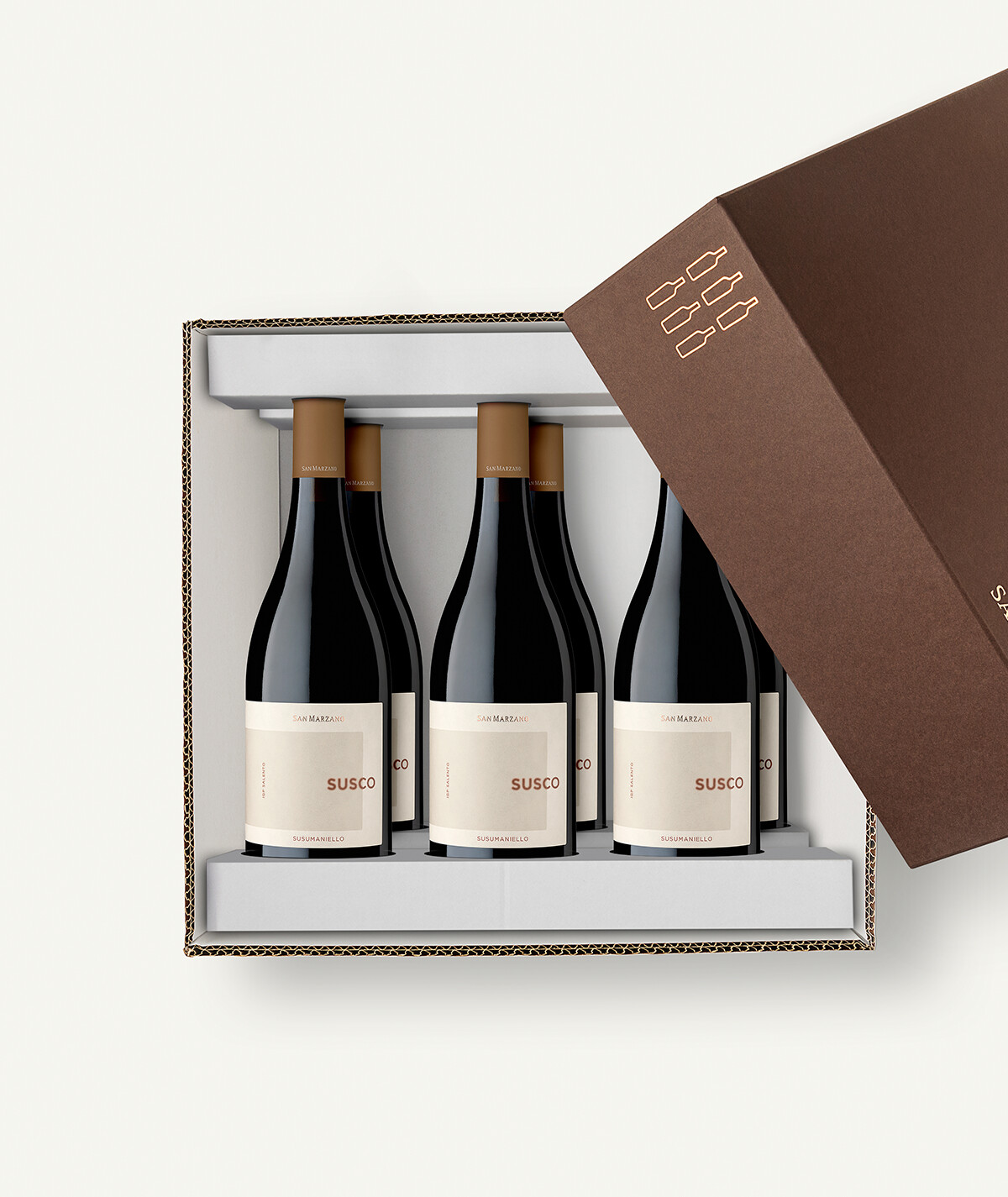 san-marzano-susco-susumaniello-salento-igp-vin-rouge-coffret-3-et-6-bouteilles image 3