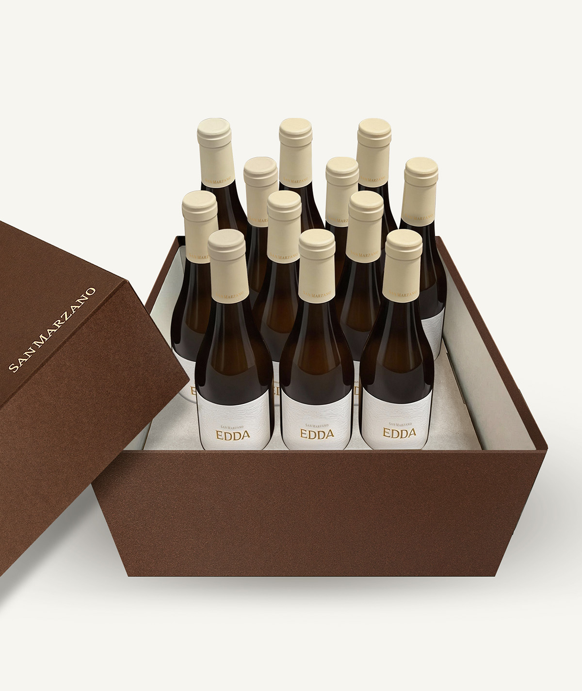 san-marzano-edda-bianco-salento-igp-375-ml-vin-blanc-coffret-12-demi-bouteilles image 2