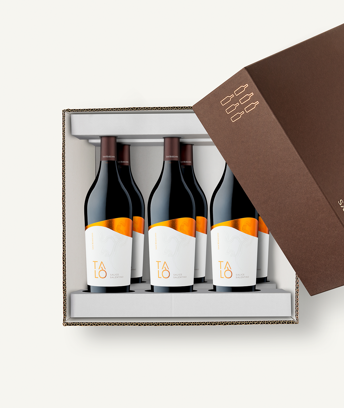 san-marzano-tal-salice-salentino-dop-vin-rouge-coffret-6-bouteilles image 2